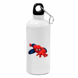 Фляга Spiderman and jump - PrintSalon