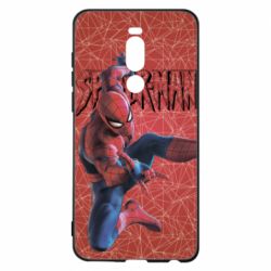 Чохол для Meizu Note 8 Spiderman and logo - PrintSalon
