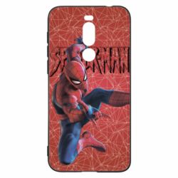 Чохол для Meizu X8 Spiderman and logo - PrintSalon