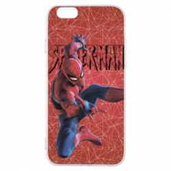Чохол для iPhone 6/6S Spiderman and logo - PrintSalon