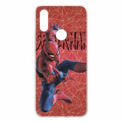 Чохол для Xiaomi Redmi 7 Spiderman and logo - PrintSalon