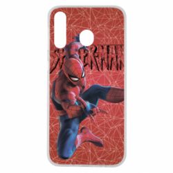 Чохол для Samsung M30 Spiderman and logo - PrintSalon