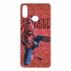 Чохол для Samsung A10s Spiderman and logo
