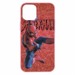 Чохол для iPhone 12 mini Spiderman and logo - PrintSalon