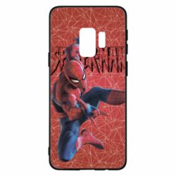 Чохол для Samsung S9 Spiderman and logo - PrintSalon