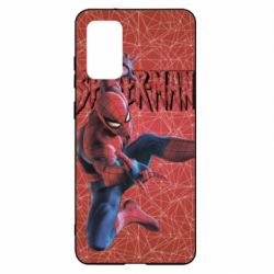 Чохол для Samsung S20+ Spiderman and logo - PrintSalon