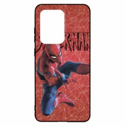 Чохол для Samsung S20 Ultra Spiderman and logo - PrintSalon