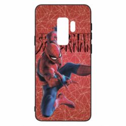 Чохол для Samsung S9+ Spiderman and logo - PrintSalon