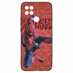 Чохол для Oppo A15s / A15 Spiderman and logo - PrintSalon
