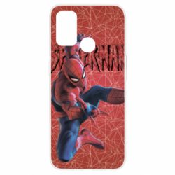Чехол для Oppo A53/A32/A33 Spiderman and logo