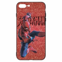 Чохол для iPhone 8 Plus Spiderman and logo - PrintSalon