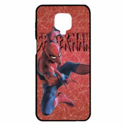 Чохол для Xiaomi Redmi Note 9S / 9Pro / 9Pro Max Spiderman and logo - PrintSalon