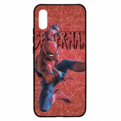 Чохол для Xiaomi Redmi 9a Spiderman and logo - PrintSalon