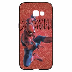 Чохол для Samsung A5 2017 Spiderman and logo - PrintSalon