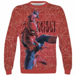 3D світшот Spiderman and logo - PrintSalon