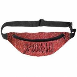 3D-сумка на пояс Spiderman and logo - PrintSalon