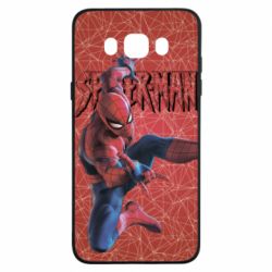 Чохол для Samsung J7 2016 Spiderman and logo - PrintSalon