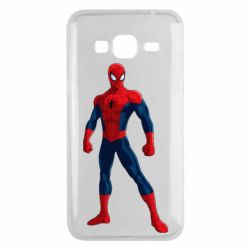 Чехол для Samsung J3 2016 Spiderman in costume - PrintSalon