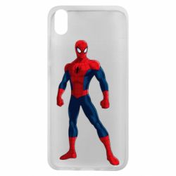 Чехол для Xiaomi Redmi 7A Spiderman in costume - PrintSalon