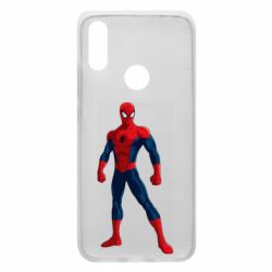 Чехол для Xiaomi Redmi 7 Spiderman in costume - PrintSalon