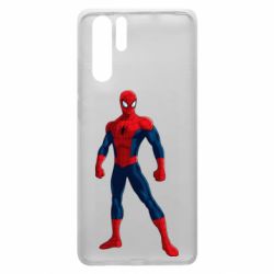 Чехол для Huawei P30 Pro Spiderman in costume - PrintSalon