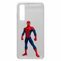 Чехол для Huawei P30 Spiderman in costume - PrintSalon