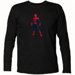 Футболка с длинным рукавом Spiderman in costume - PrintSalon