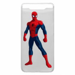 Чехол для Samsung A80 Spiderman in costume - PrintSalon