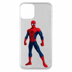 Чехол для iPhone 11 Spiderman in costume - PrintSalon