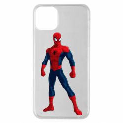 Чехол для iPhone 11 Pro Max Spiderman in costume - PrintSalon