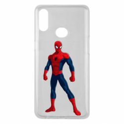 Чехол для Samsung A10s Spiderman in costume - PrintSalon