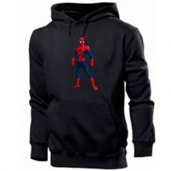 Мужское худи Spiderman in costume - PrintSalon