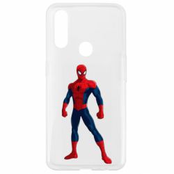 Чехол для Oppo A31 Spiderman in costume - PrintSalon