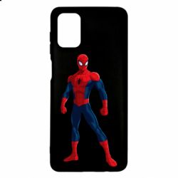 Чехол для Samsung M51 Spiderman in costume - PrintSalon