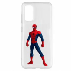 Чехол для Samsung S20 Spiderman in costume - PrintSalon