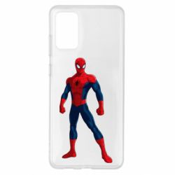 Чехол для Samsung S20+ Spiderman in costume - PrintSalon