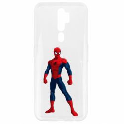 Чехол для Oppo A5/A9 2020 Spiderman in costume - PrintSalon