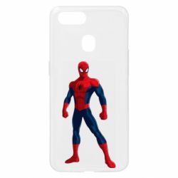 Чехол для Oppo A5s/A12 Spiderman in costume - PrintSalon