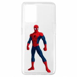 Чехол для Oppo A74 4G Spiderman in costume - PrintSalon