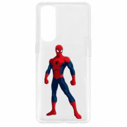 Чехол для Oppo Reno 4 Pro Spiderman in costume - PrintSalon