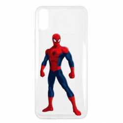 Чехол для Xiaomi Redmi 9a Spiderman in costume - PrintSalon