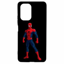 Чехол для Xiaomi Poco F3/K40 Spiderman in costume - PrintSalon