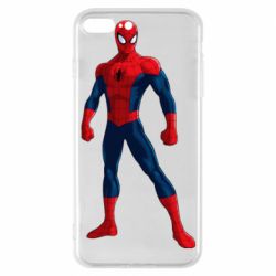 Чехол для iPhone 7 Plus Spiderman in costume - PrintSalon