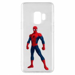 Чехол для Samsung S9 Spiderman in costume - PrintSalon