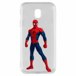 Чехол для Samsung J3 2017 Spiderman in costume - PrintSalon