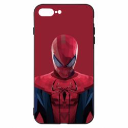 Чехол для iPhone 7 Plus Spiderman low poly - PrintSalon