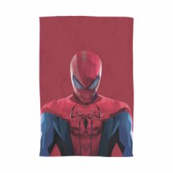 Полотенце с принтом Spiderman low poly - PrintSalon