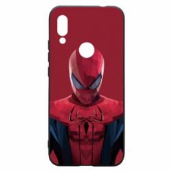 Чехол для Xiaomi Redmi 7 Spiderman low poly - PrintSalon
