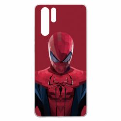 Чехол для Huawei P30 Pro Spiderman low poly - PrintSalon