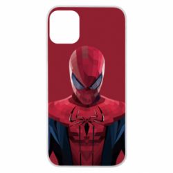 Чехол для iPhone 11 Pro Spiderman low poly - PrintSalon